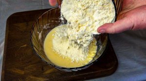 Если у вас есть 1 яблоко 1 яйцо и мука, сделайте этот десерт за 5 минут! Без духовки, быстрый