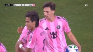 San Jose Earthquakes vs. Inter Miami CF | Full Match Highlights | 6-Goal Thriller!