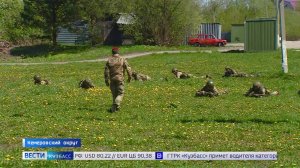 Кузбасские спецназовцы готовятся к сдаче экзамена на краповый берет