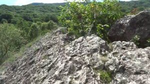 Залезли на Казачий камень