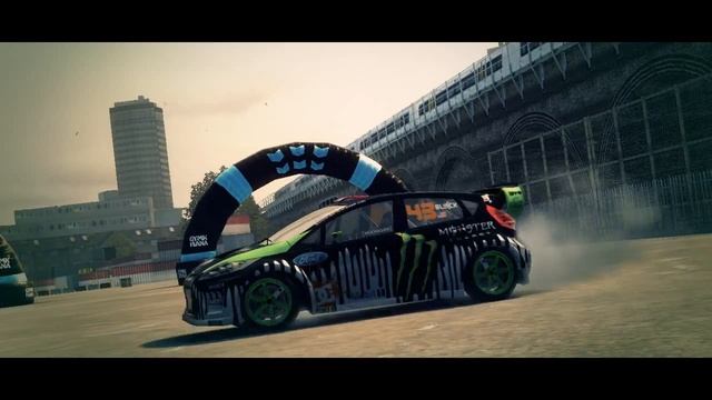 DIRT 3 обучениепрыжкикомплекс DCбэттерси.
