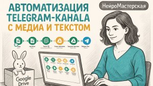Мастер-класс: Автоматизация Telegram с вашими фото и видео