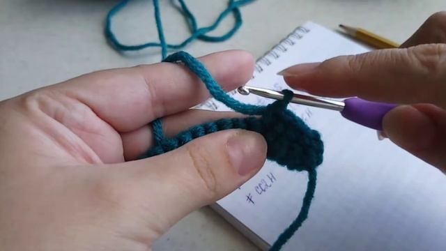 Воздушная петля. Как вязать столбик без накида. Вяжем крючком смотреть онлайн