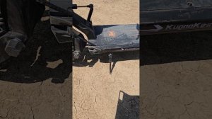 kugoo kirin g2 pro max. Новые покрышки и амортизаторы, крепление аккумуляторного фонаря и зеркала