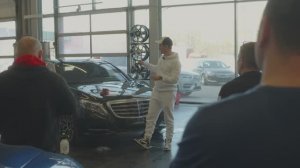 Открытый мастер-класс VHQ × Назар Громов | Оклейка Mercedes-Maybach