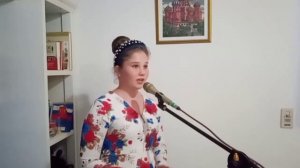 Ксения Полукарова "Растёт в Волгограде берёзка".