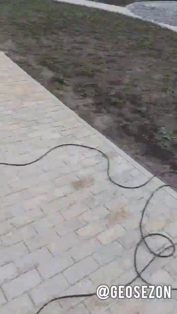 Пошаговая дорожка из камня. #ландшафтныйдизайн смотреть онлайн