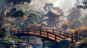 Пейзаж Японской Деревушки | Japanese Village Beautiful Landscape - Живые Обои