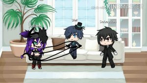 Реакция на шипы Сиэля и Себастьяна