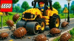 ЛЕГО Техно - ЛЕГО Монстр Трак Дробилка тараканов