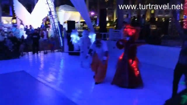 Отель Риксос видео Анимация Шоу балет