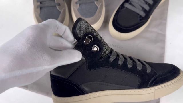 ОБЗОР Женских высоких кед Brunello Cucinelli смотреть онлайн