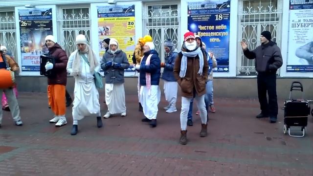 2018 01 13 Харинама на Арбате смотреть онлайн