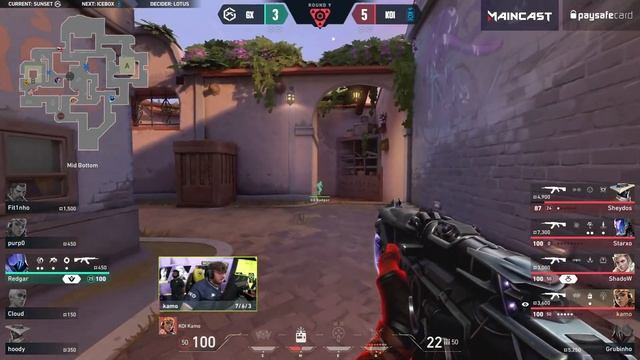 KOI vs GiantX | Карта 1 | VALORANT Champions Tour 2024: EMEA Stage 2