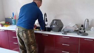 pro.hozyaistvo Ставлю мясо в афганском казане на холодец.