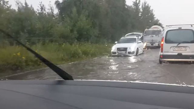 Серфинг в Питере в непогоду