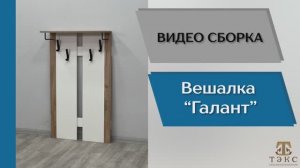 ТЭКС
Видео сборка. Прихожая Галант. Вешалка.