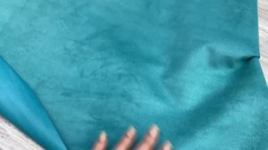 Aquazurra (0,5-0,7мм), цв. Лазурный, натуральная кожа