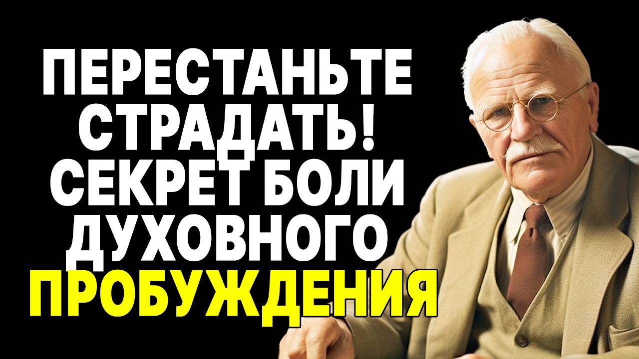 Странная причина, по которой духовно пробужденные люди страдают больше, чем обычные люди | КАРЛ ЮНГ