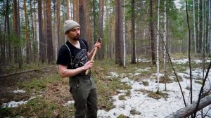 ТОПОР ПОД ОБРАТНЫЙ ВСАД. ОБЗОР НОВОГО ТОПОРА УШКУЙ