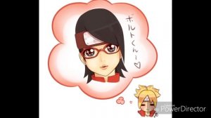 Боруто и сарада сильноя любовь