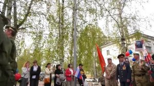 Разрез Тайлепский поучаствовал в Параде Победы в Калтане