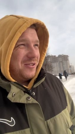 Метель и солнце в Минске #хочувдеревню