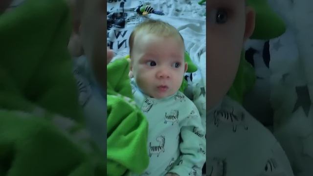 ПЕРВЫЙ МАССАЖ НИКИТОСА Доброе утро #семья #baby #первыйр? смотреть онлайн