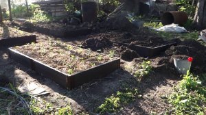Дачный влог 15.05.25 Делаем Огород Грядки из ДПК Сломали Сарай