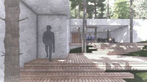 Концепция на участке "Резиденция в Кашино"