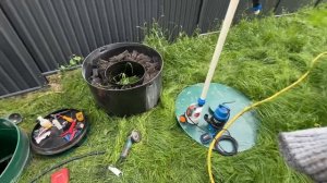 Евролос био, замена насоса, доработки электрики