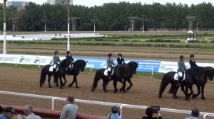 Скачки на приз Президента 2014 Московский Ипподром - Конный парад