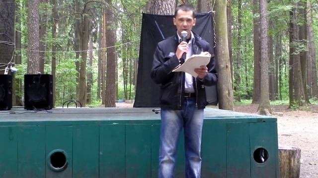 июнь, 2012 - Ардабьев в Переделкино-3 (читает стихи)