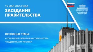 Заседание правительства 15 мая 2025 года