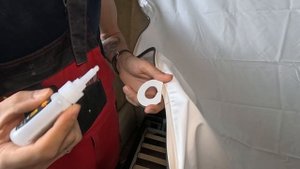 Обход труб на натяжном потолке