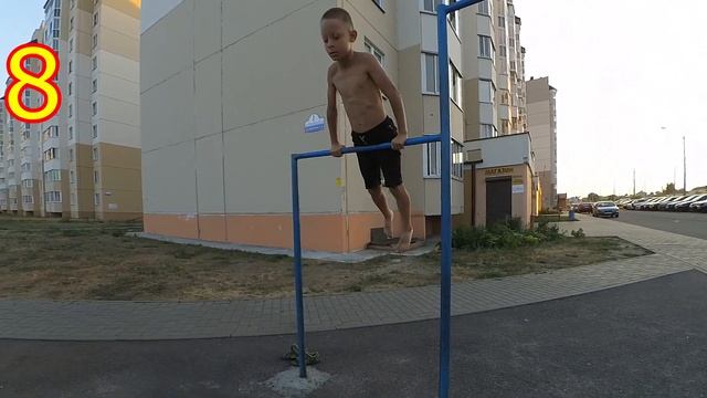 Заруба по подъемам с переворотом отца и сына. Рекорд Стаса Петрова по подъемам с переворотом.