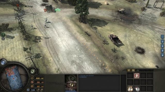 Company of Heroes. Освобождение Кана [4K 60fps] | Час игры