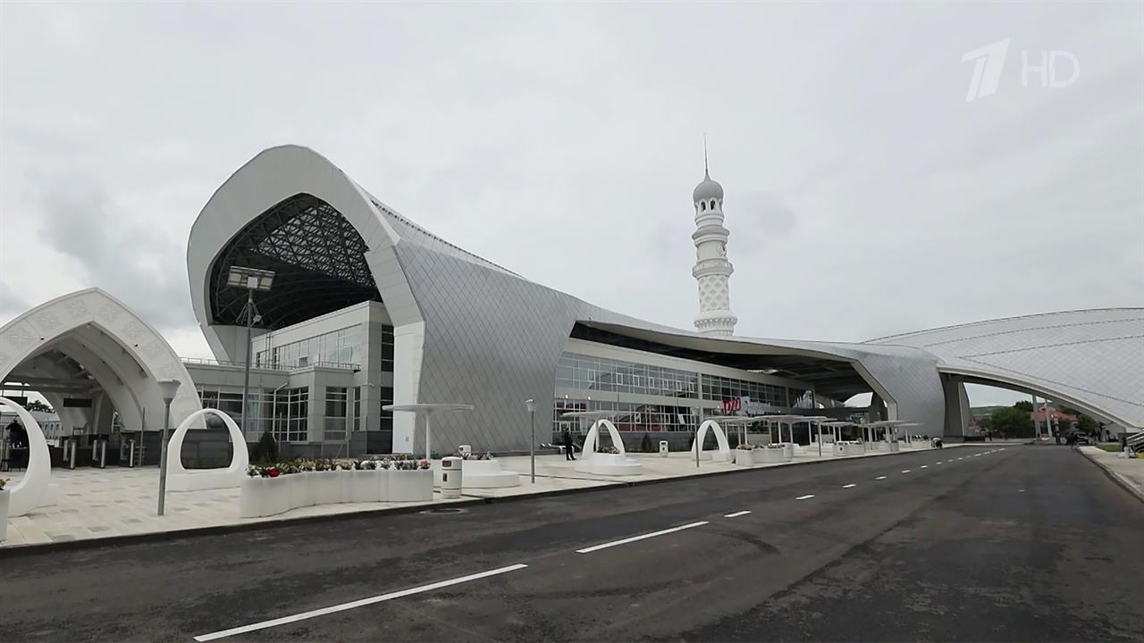 В Грозном открыт новый железнодорожный вокзал