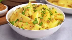 НЕМЕЦКИЙ КАРТОФЕЛЬНЫЙ САЛАТ. Быстро и Вкусно! ИДЕАЛЬНЫЙ ГАРНИР за 25 МИНУТ. Рецепт от Всегда Вкус