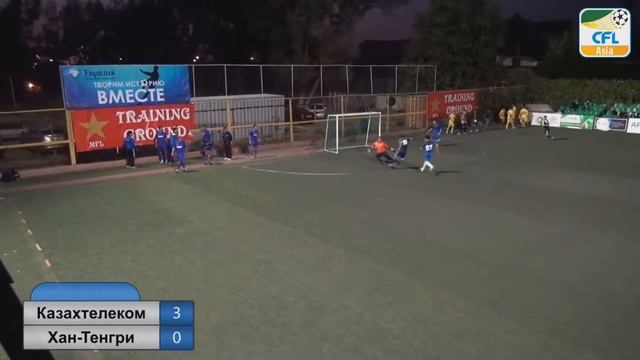 Казахтелеком - Хан-Тенгри 4:1 Абраманов Алмат