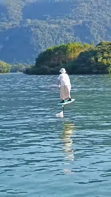 Let's Having Fun With This Amazing Hydrofoil #satisfying #sports #nature