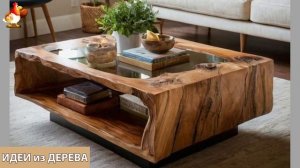 Идеи поделок из дерева для дома и дачи фото для вдохновения (2)