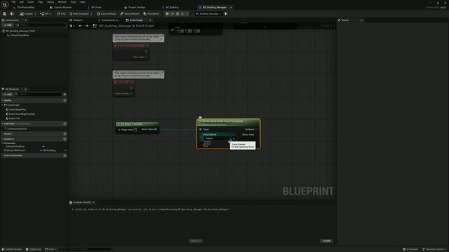 Система строительства для стратегий в Unreael Engine 5
