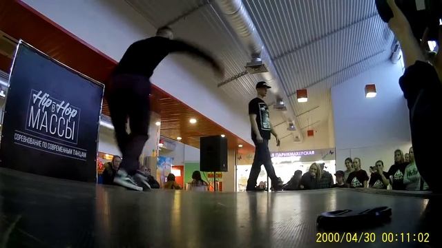 B-boy Green Casper Green Dancers vs Evgeny Jungle Kings - ALL Styles 1x1- Хип-Хоп в Массы