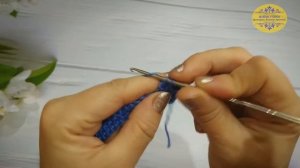 Урок №11 Как вязать пико крючком. How to crochet pico.