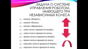 Hradla: управление роботом-пылесосом