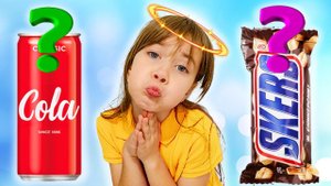 Влад и Ники. Девочки учатся правильно питаться с волшебным автоматом! Весёлое видео для детей.