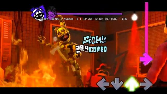 ФНФ Точка кипения Спрингтрап против Майкла Афтона смотреть онлайн