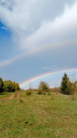 Двойная радуга после дождя! / Velosvet: My adventures on two wheels