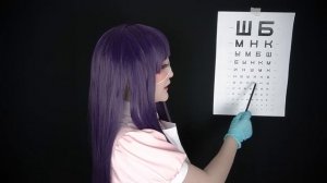 АСМР Осмотр глаз 👀 ASMR Mikan Tsumiki